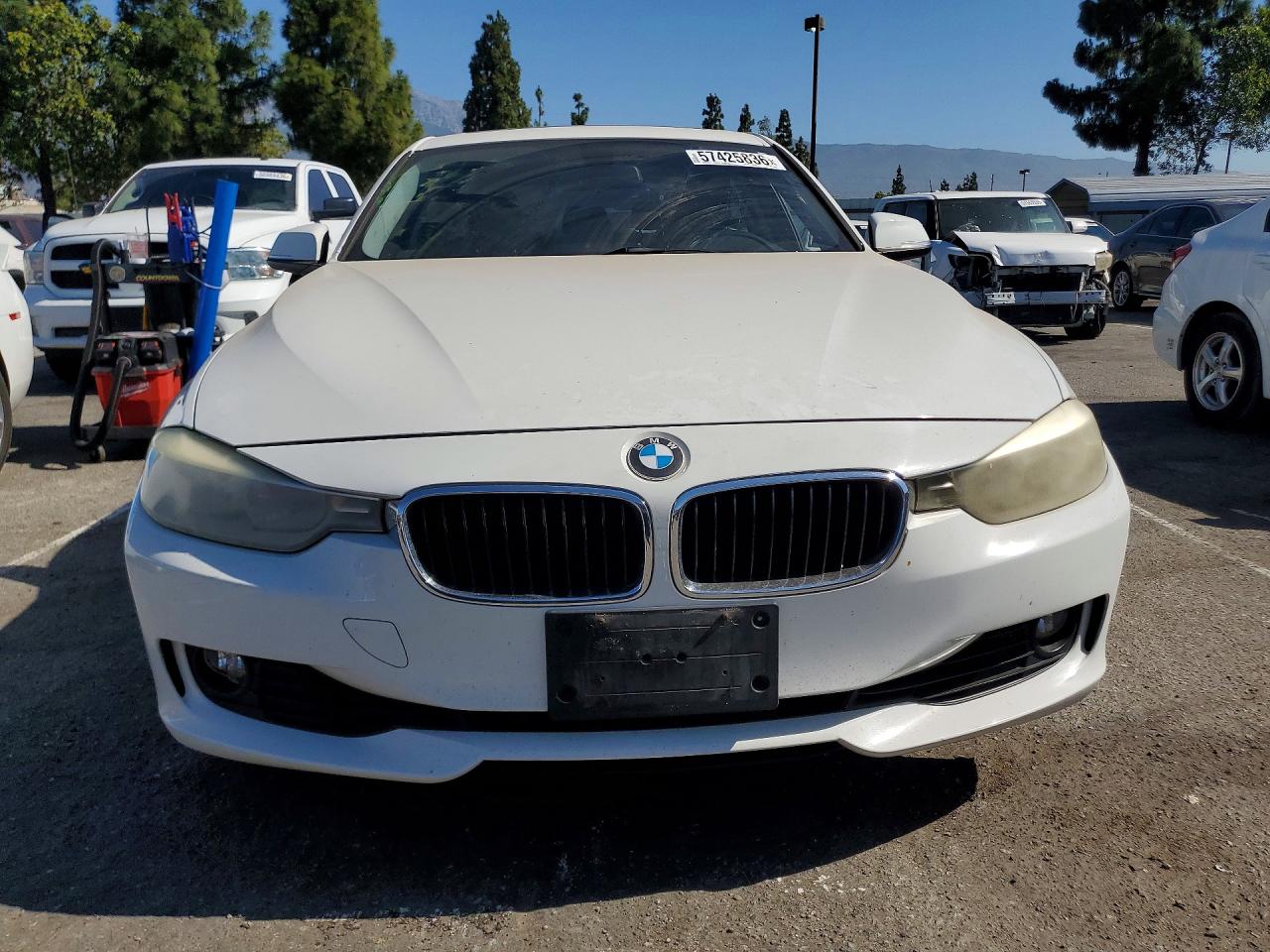 2013 Bmw 328 I White vin: WBA3A5G50DNP23555