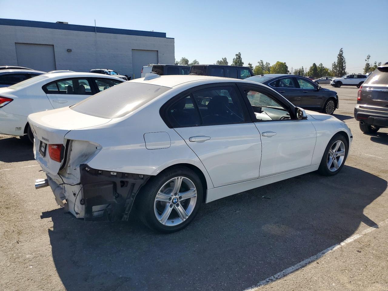 2013 Bmw 328 I White vin: WBA3A5G50DNP23555