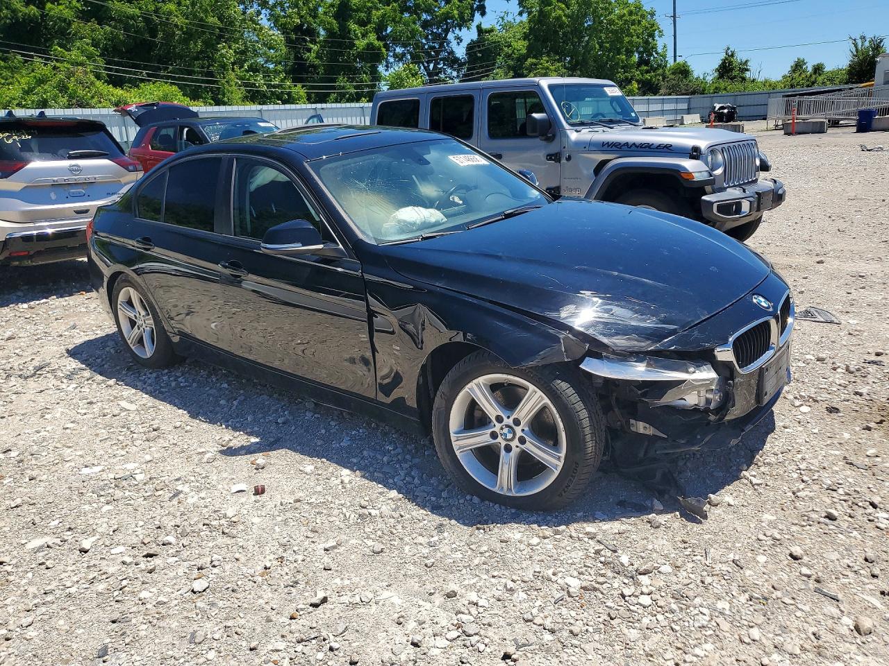 2013 Bmw 328 I Black vin: WBA3A5G50DNP24253