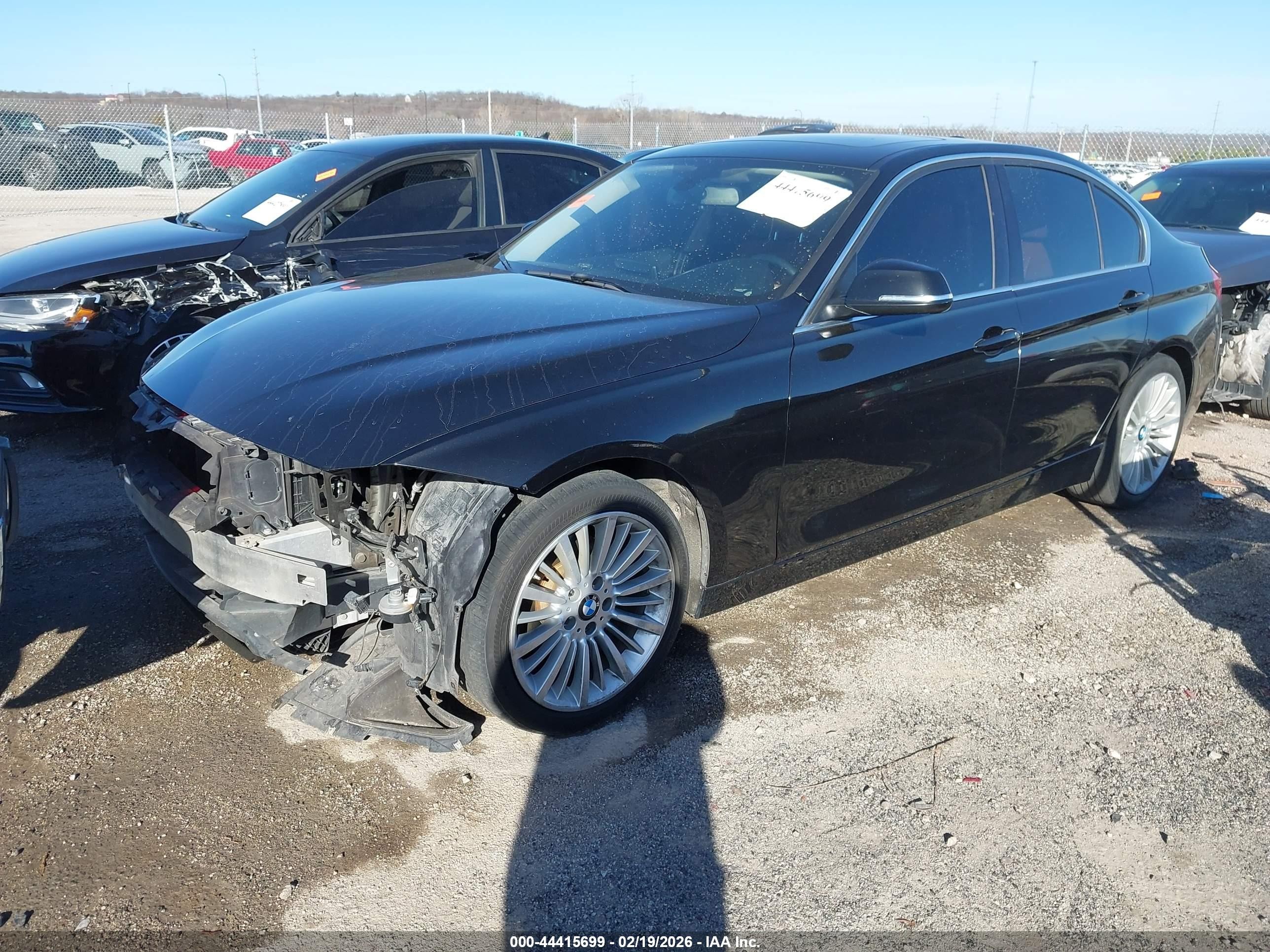 2013 Bmw 328i   Black vin: WBA3A5G50DNP25614