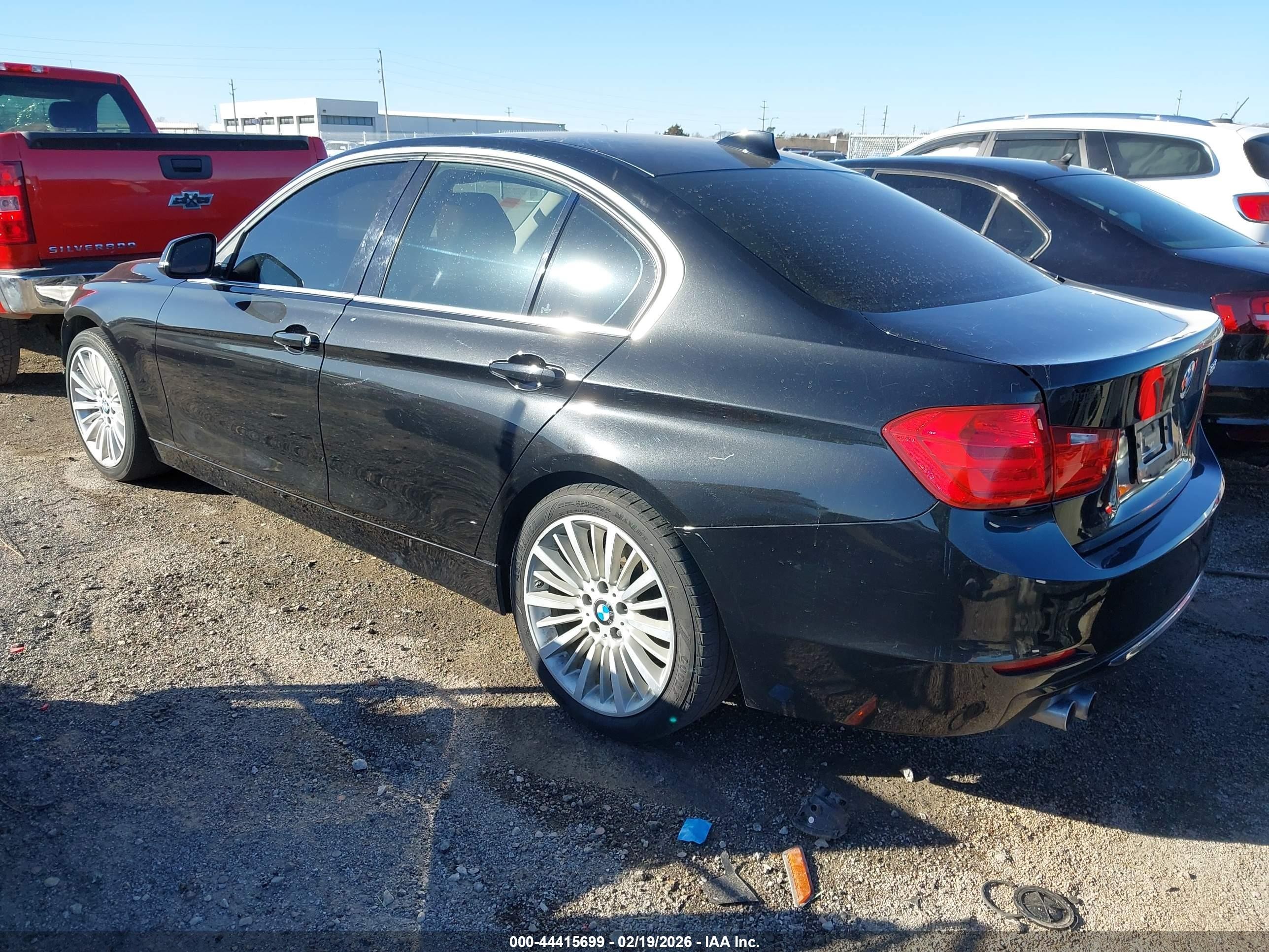 2013 Bmw 328i   Black vin: WBA3A5G50DNP25614