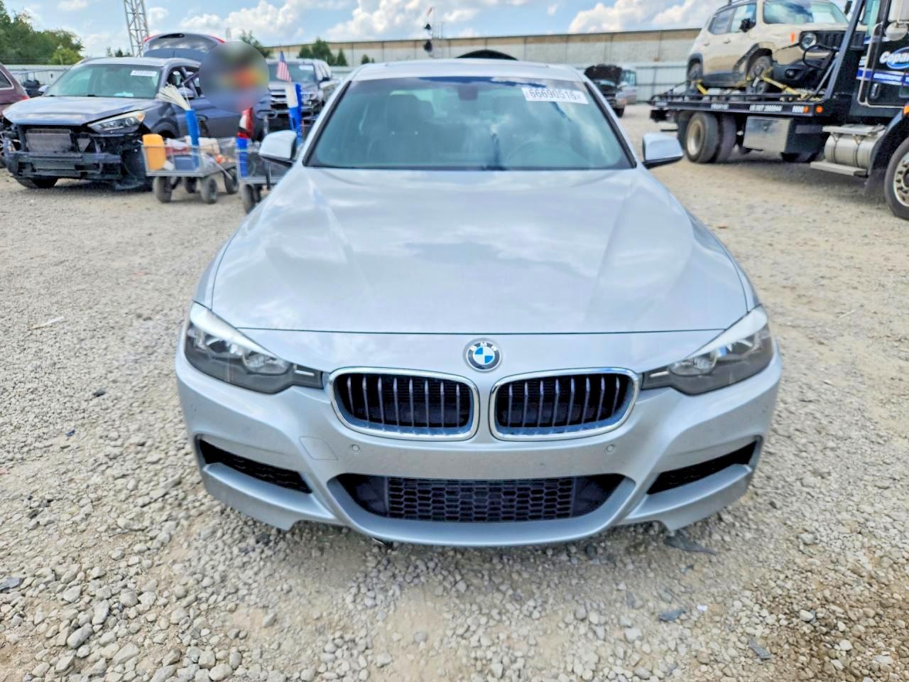 2014 Bmw 328 I Silver vin: WBA3A5G50ENP31320