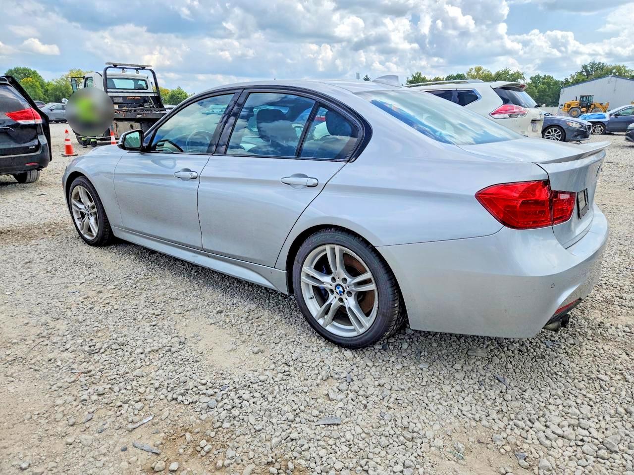 2014 Bmw 328 I Silver vin: WBA3A5G50ENP31320