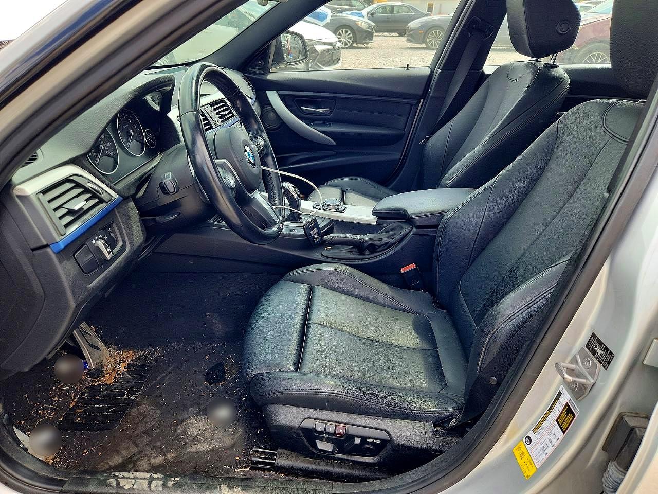 2014 Bmw 328 I Silver vin: WBA3A5G50ENP31320