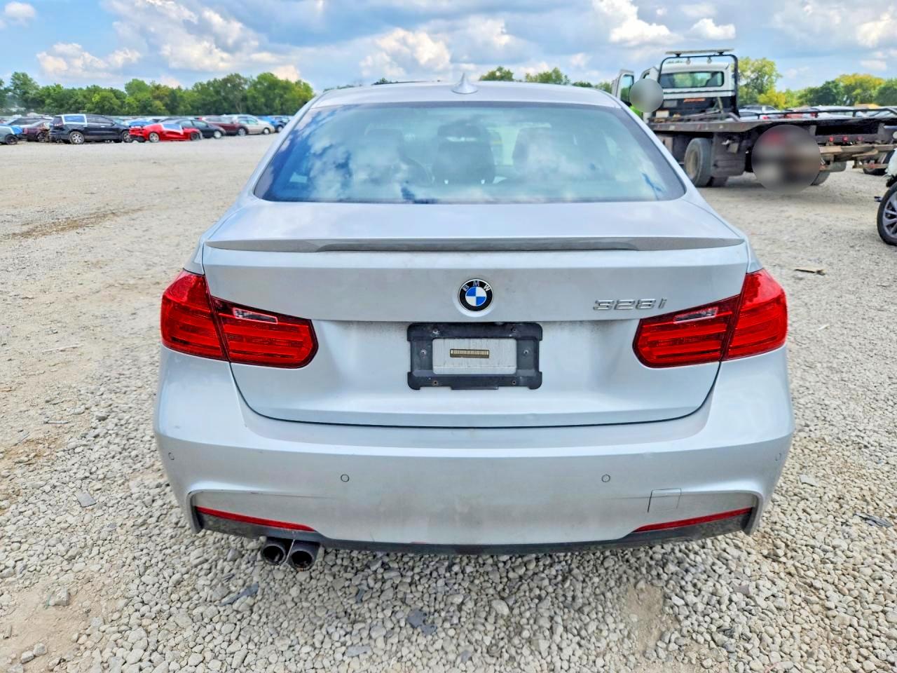 2014 Bmw 328 I Silver vin: WBA3A5G50ENP31320