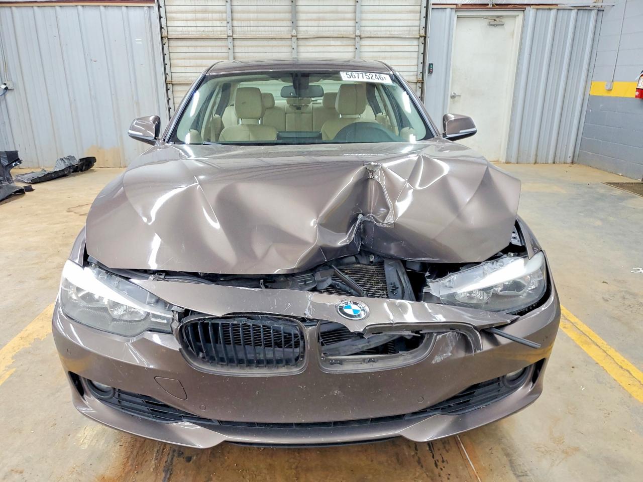 2014 Bmw 328 I Серый vin: WBA3A5G50ENP32645