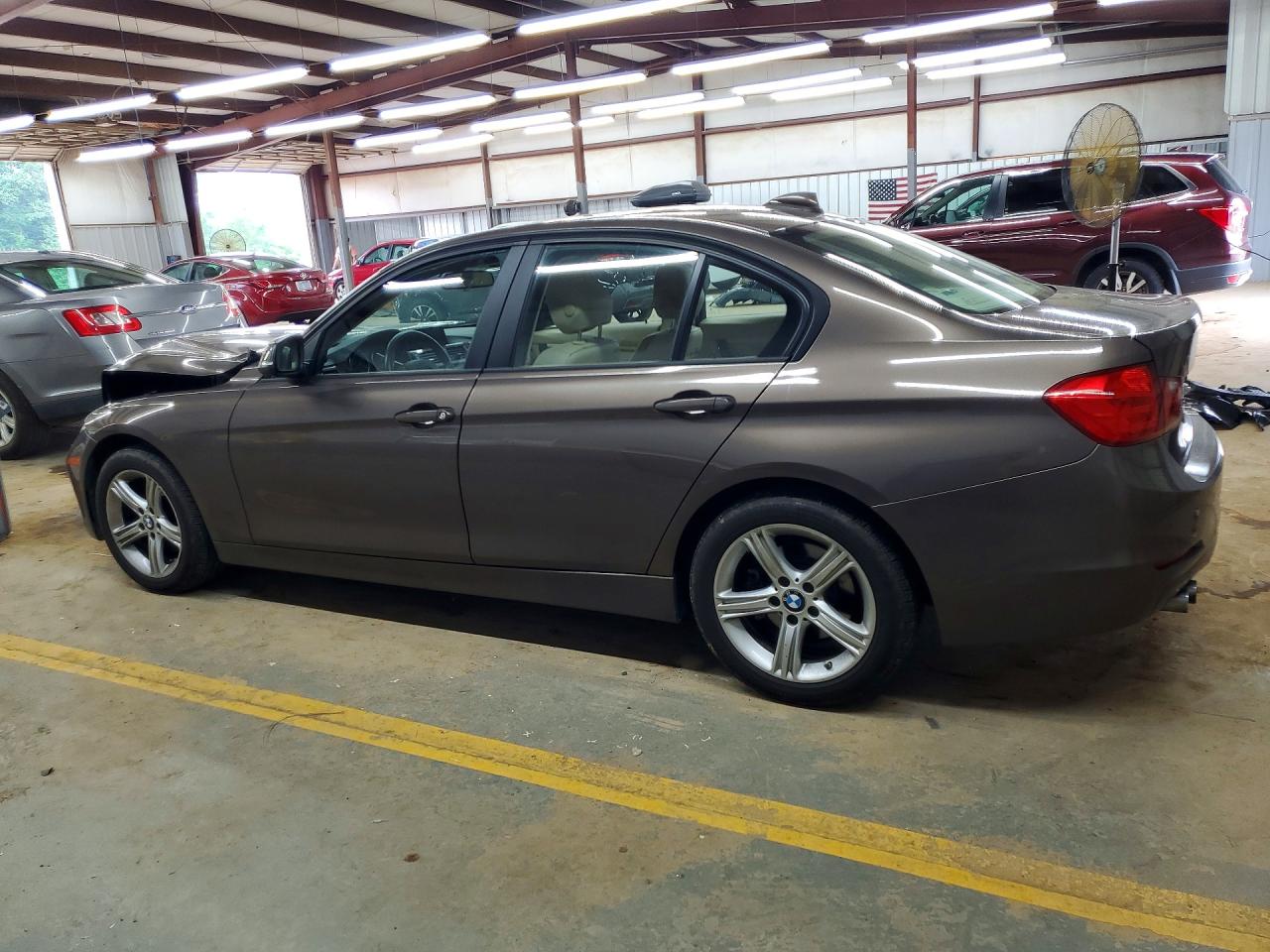 2014 Bmw 328 I Серый vin: WBA3A5G50ENP32645