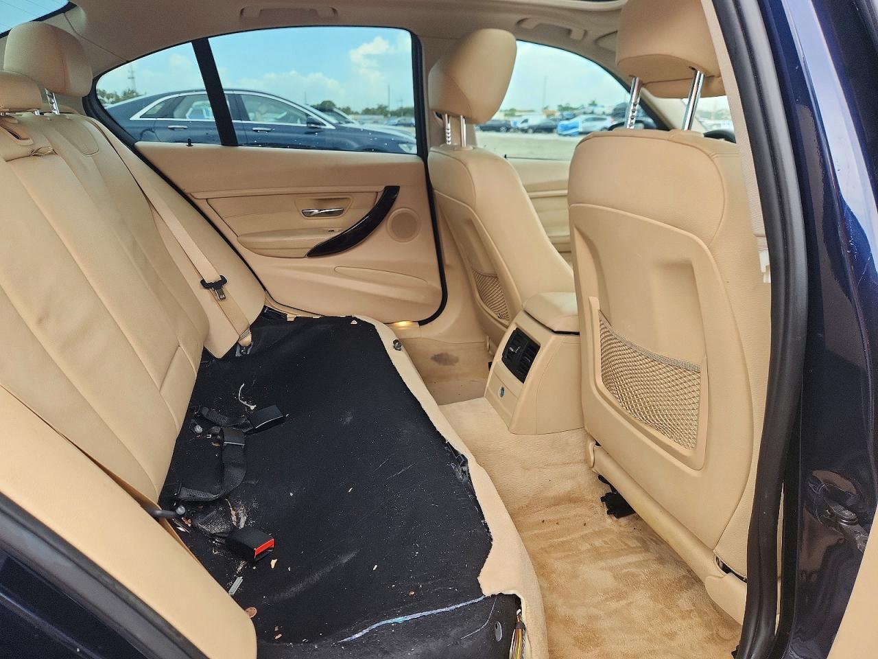 2014 Bmw 328 I Blue vin: WBA3A5G50ENP33729