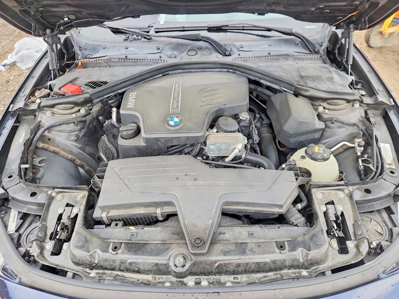 2014 Bmw 328 I Blue vin: WBA3A5G50ENP33729