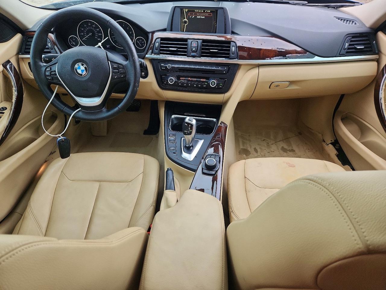 2014 Bmw 328 I Blue vin: WBA3A5G50ENP33729