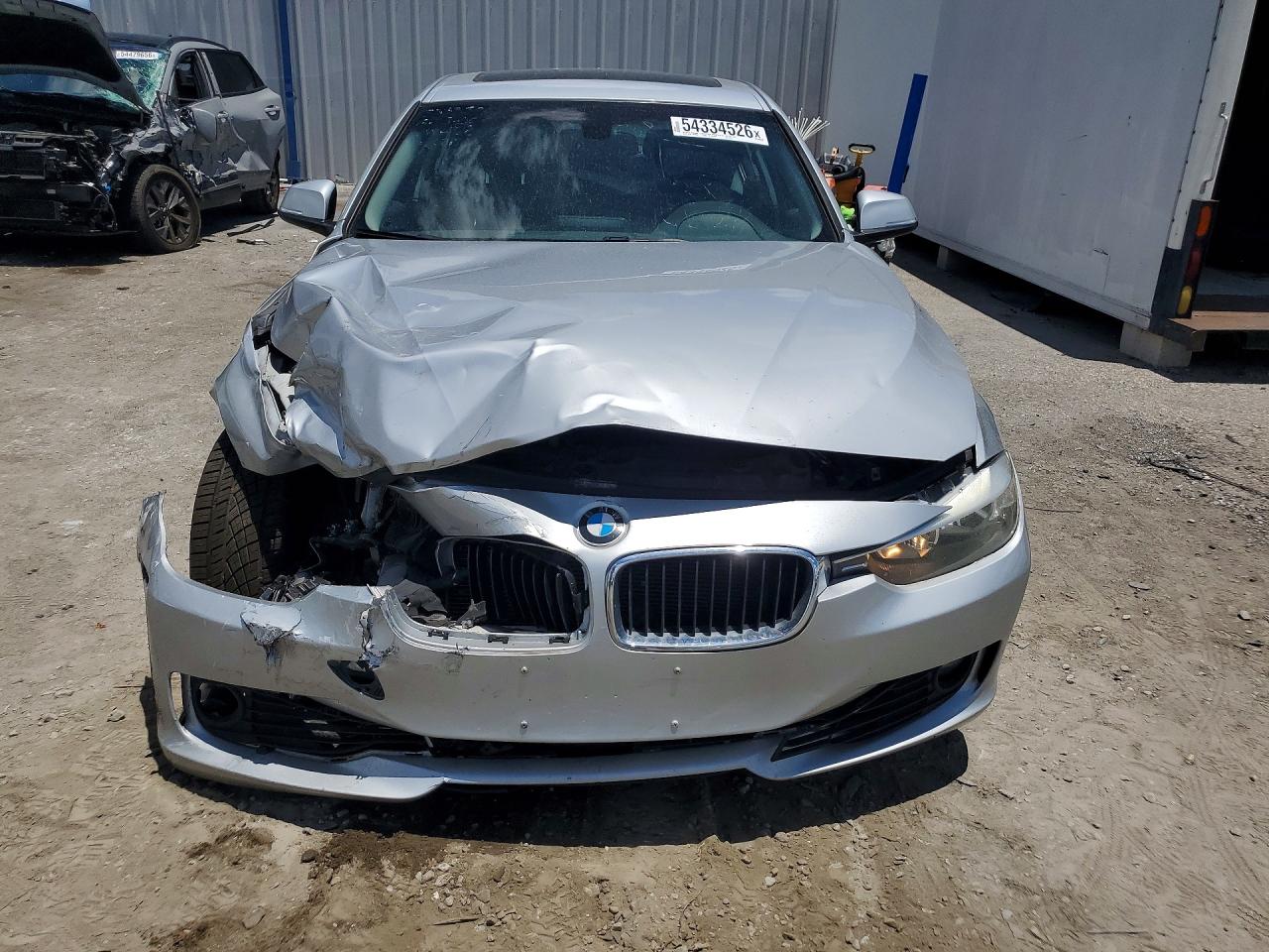 2015 Bmw 328 I Silver vin: WBA3A5G50FNP34641