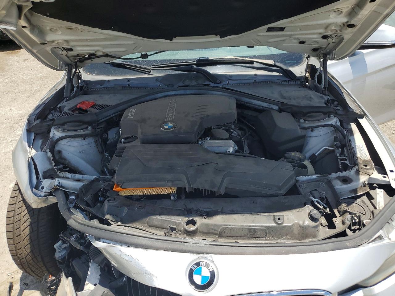 2015 Bmw 328 I Silver vin: WBA3A5G50FNP34641