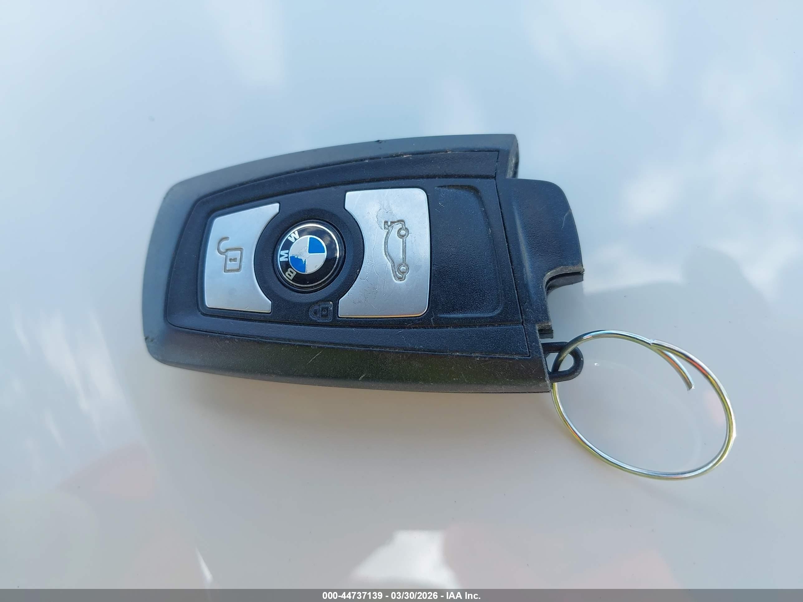2015 Bmw 328i White vin: WBA3A5G50FNS83906