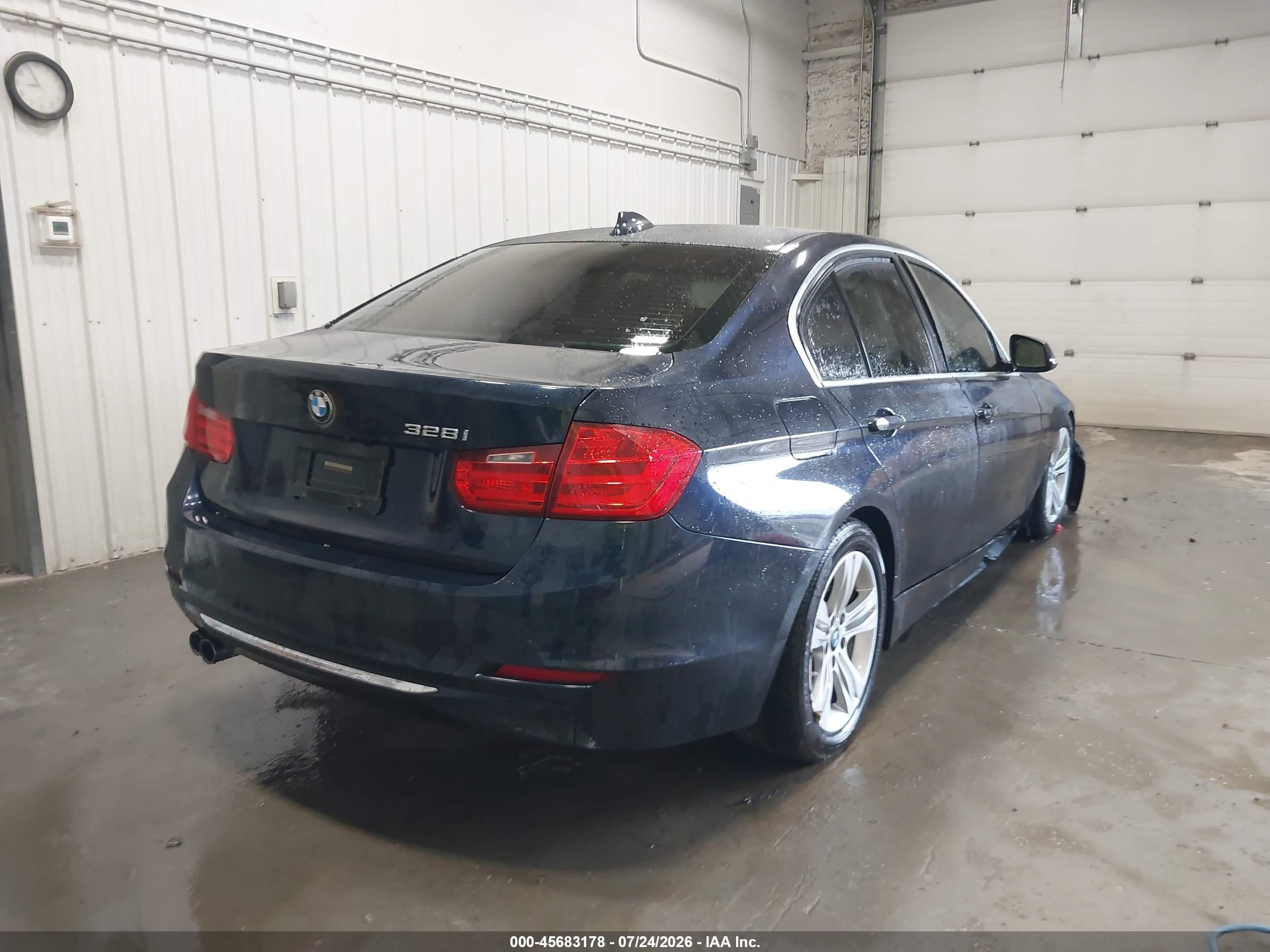 2015 Bmw 328i   Blue vin: WBA3A5G50FNS88572