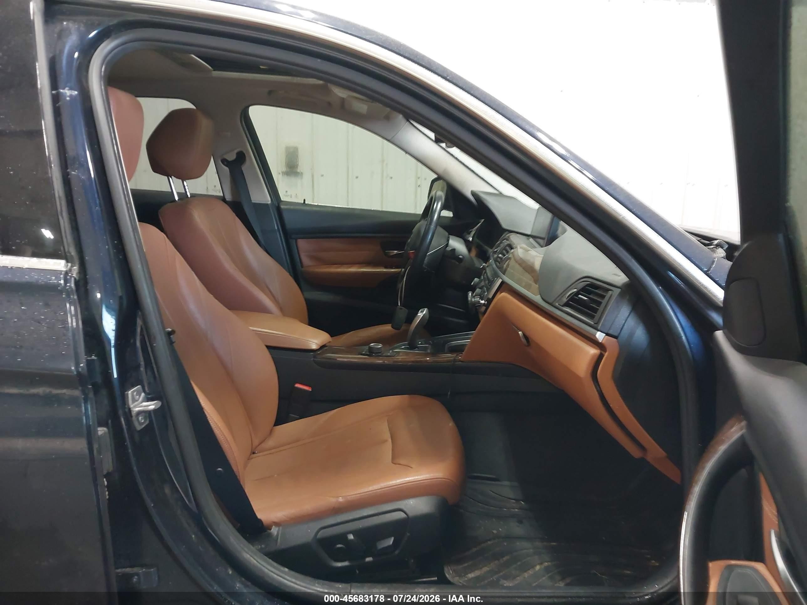 2015 Bmw 328i   Blue vin: WBA3A5G50FNS88572