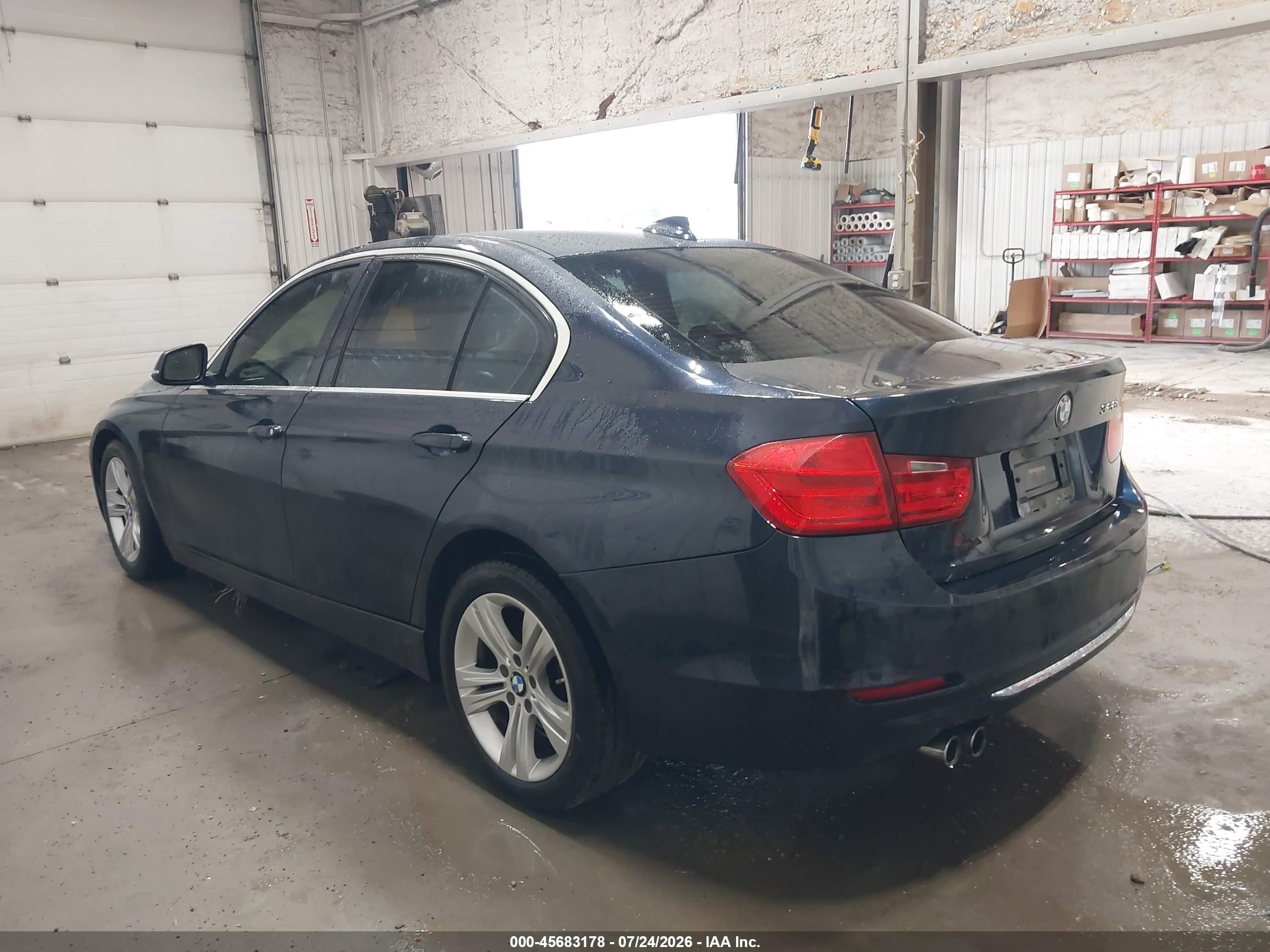 2015 Bmw 328i   Blue vin: WBA3A5G50FNS88572