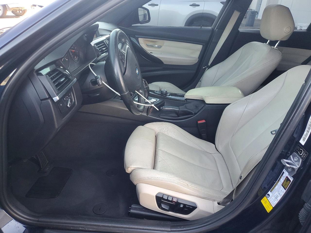 2015 Bmw 328 I Черный vin: WBA3A5G50FNS91679