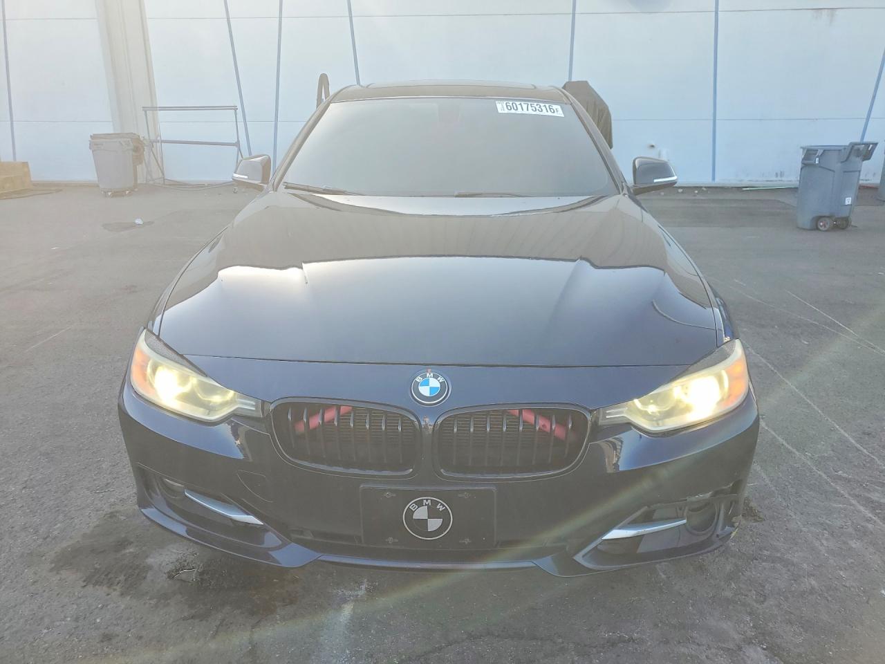 2015 Bmw 328 I Черный vin: WBA3A5G50FNS91679