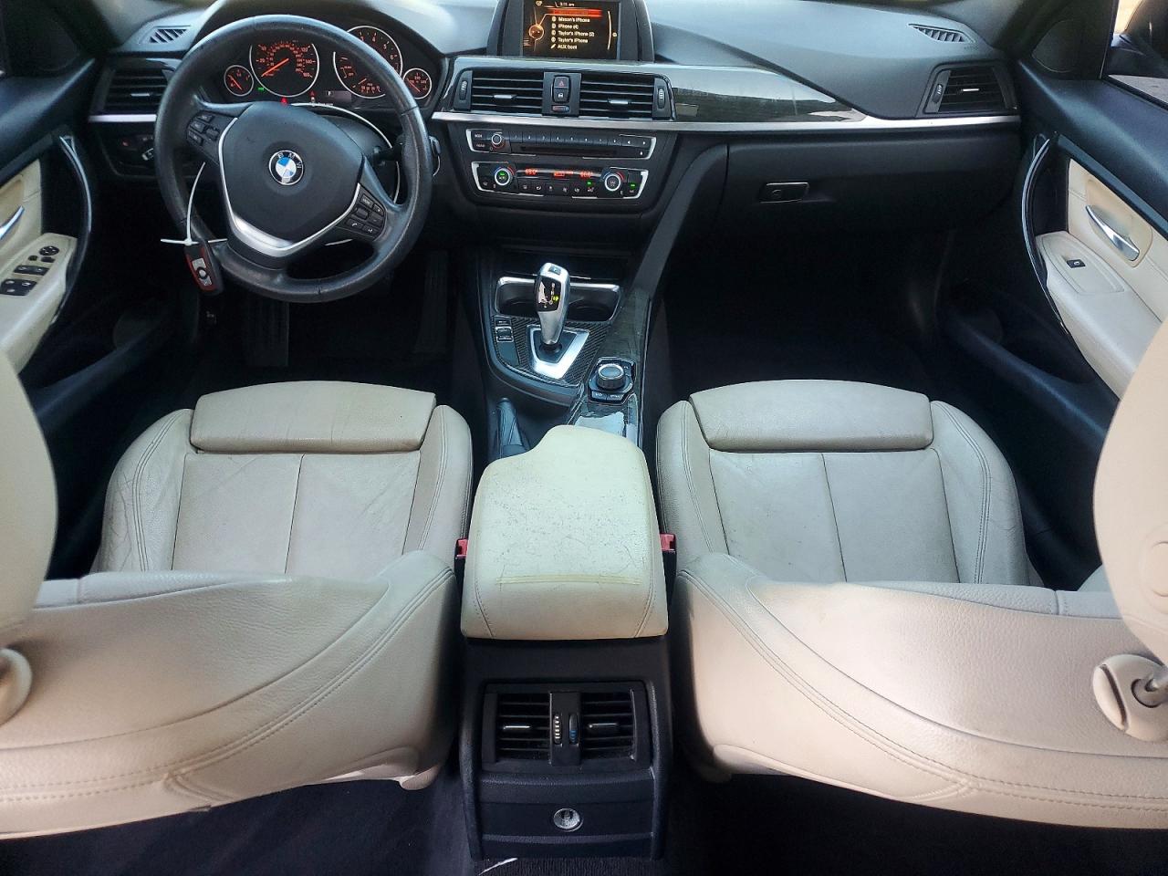 2015 Bmw 328 I Черный vin: WBA3A5G50FNS91679