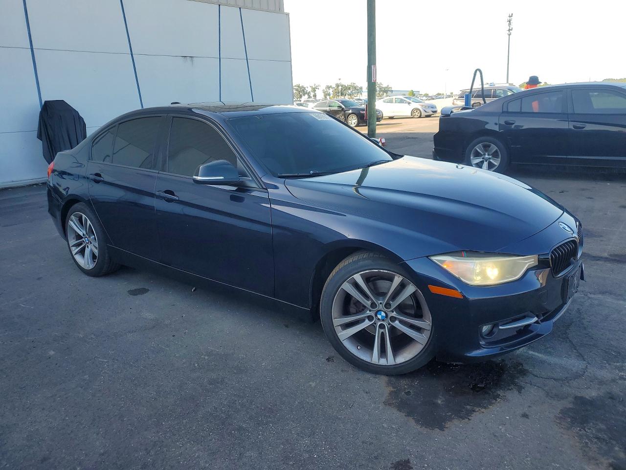 2015 Bmw 328 I Черный vin: WBA3A5G50FNS91679