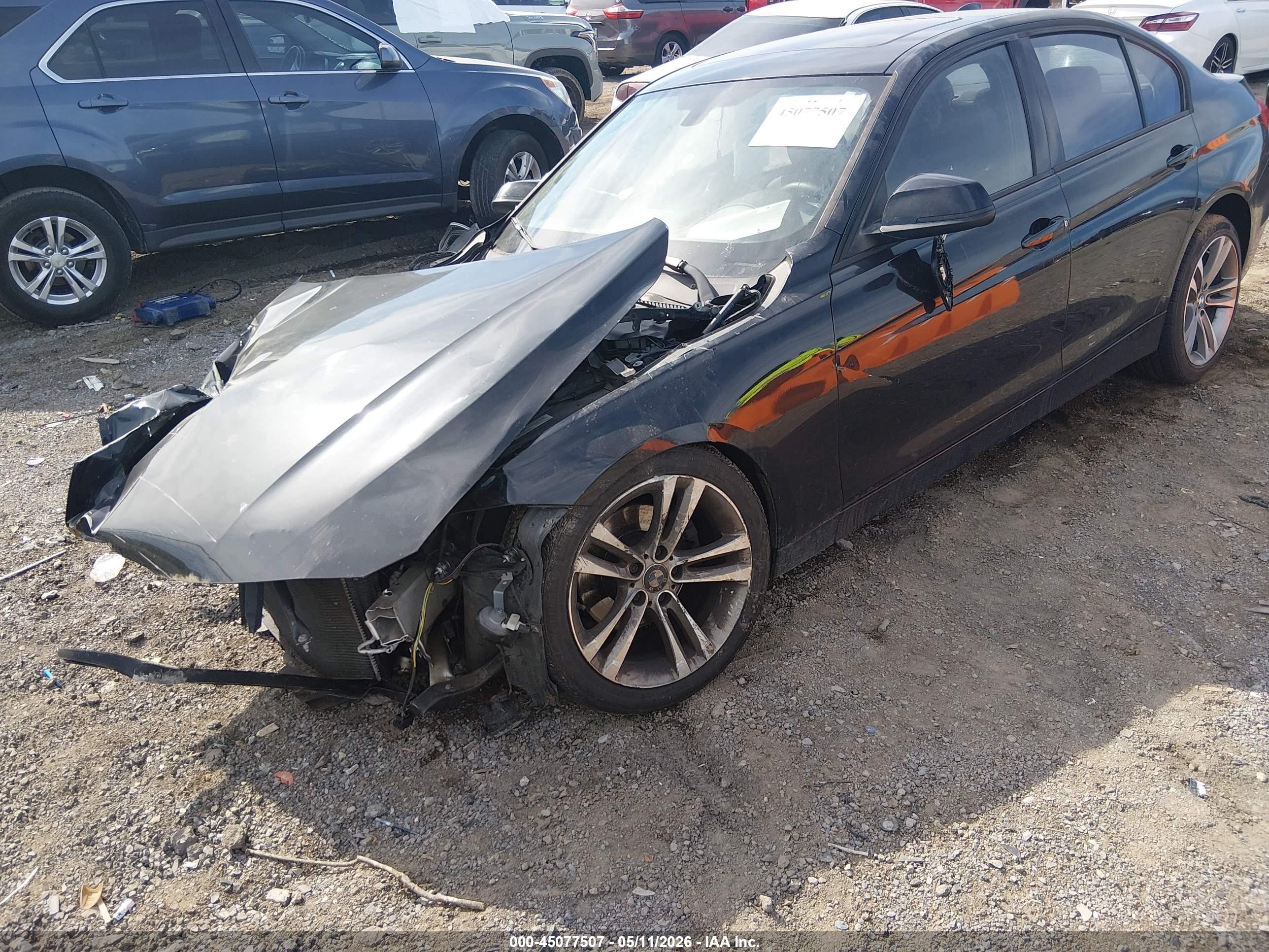 2012 Bmw 328i   Black vin: WBA3A5G51CNP15544