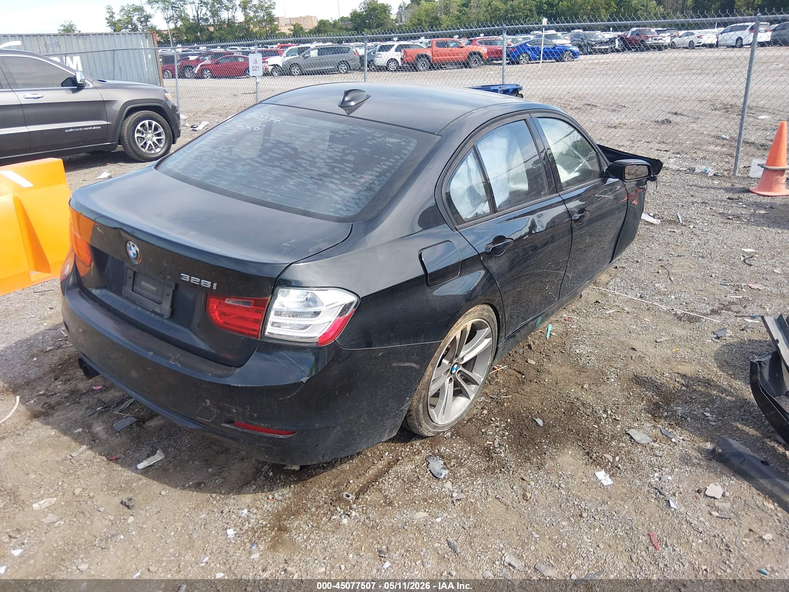 2012 Bmw 328i   Black vin: WBA3A5G51CNP15544