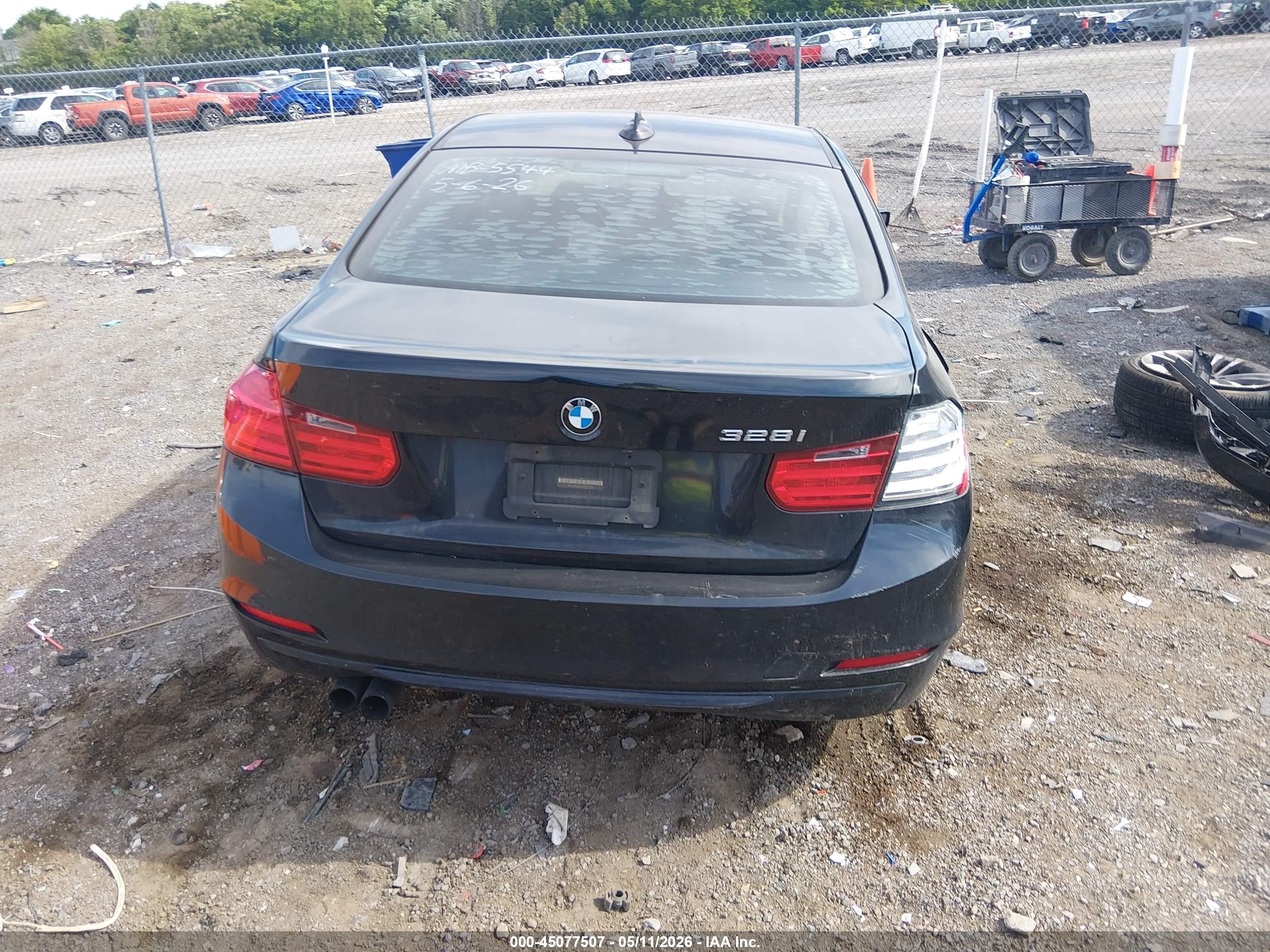2012 Bmw 328i   Black vin: WBA3A5G51CNP15544