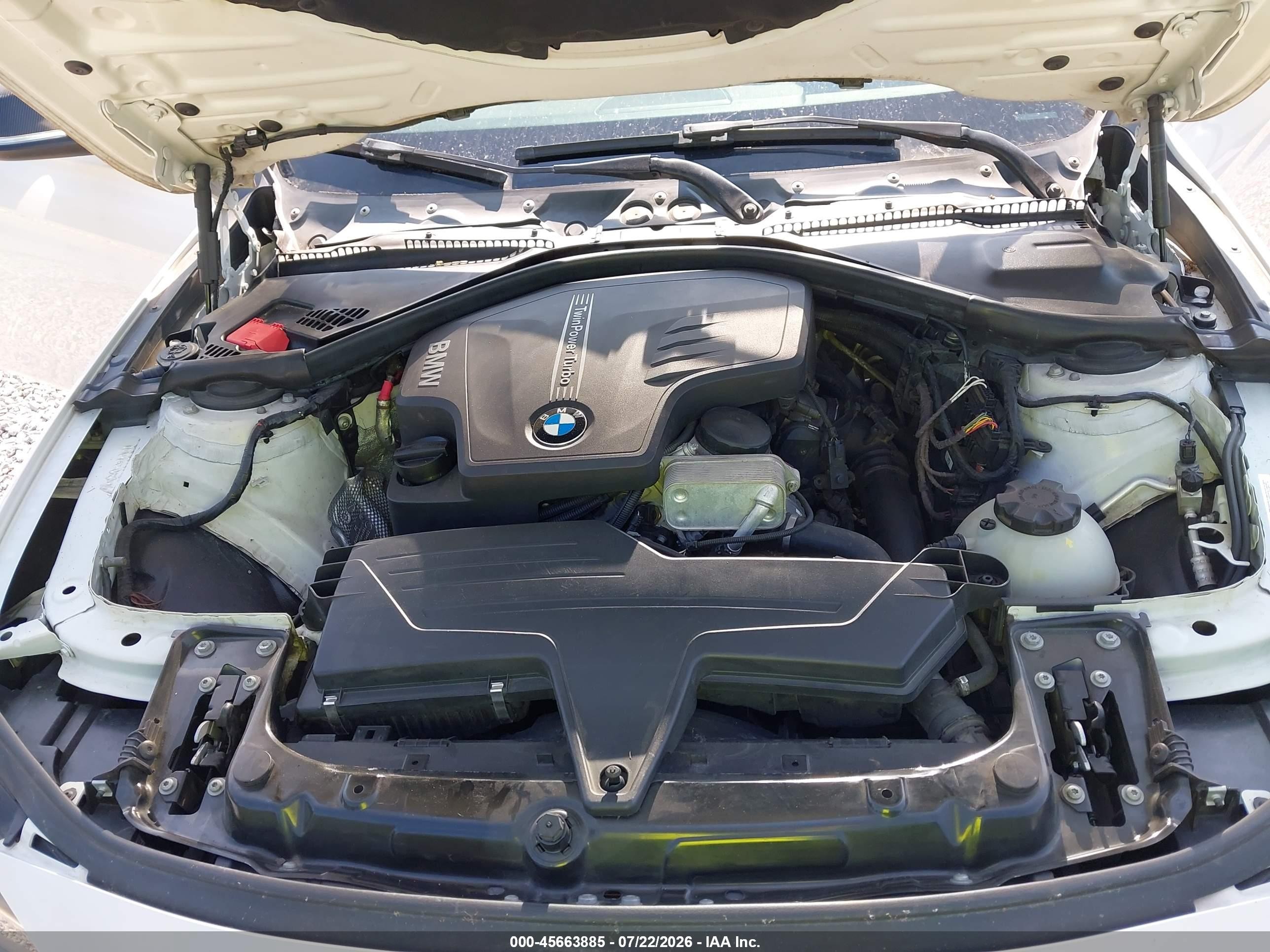 2013 Bmw 328i   White vin: WBA3A5G51DNP21247