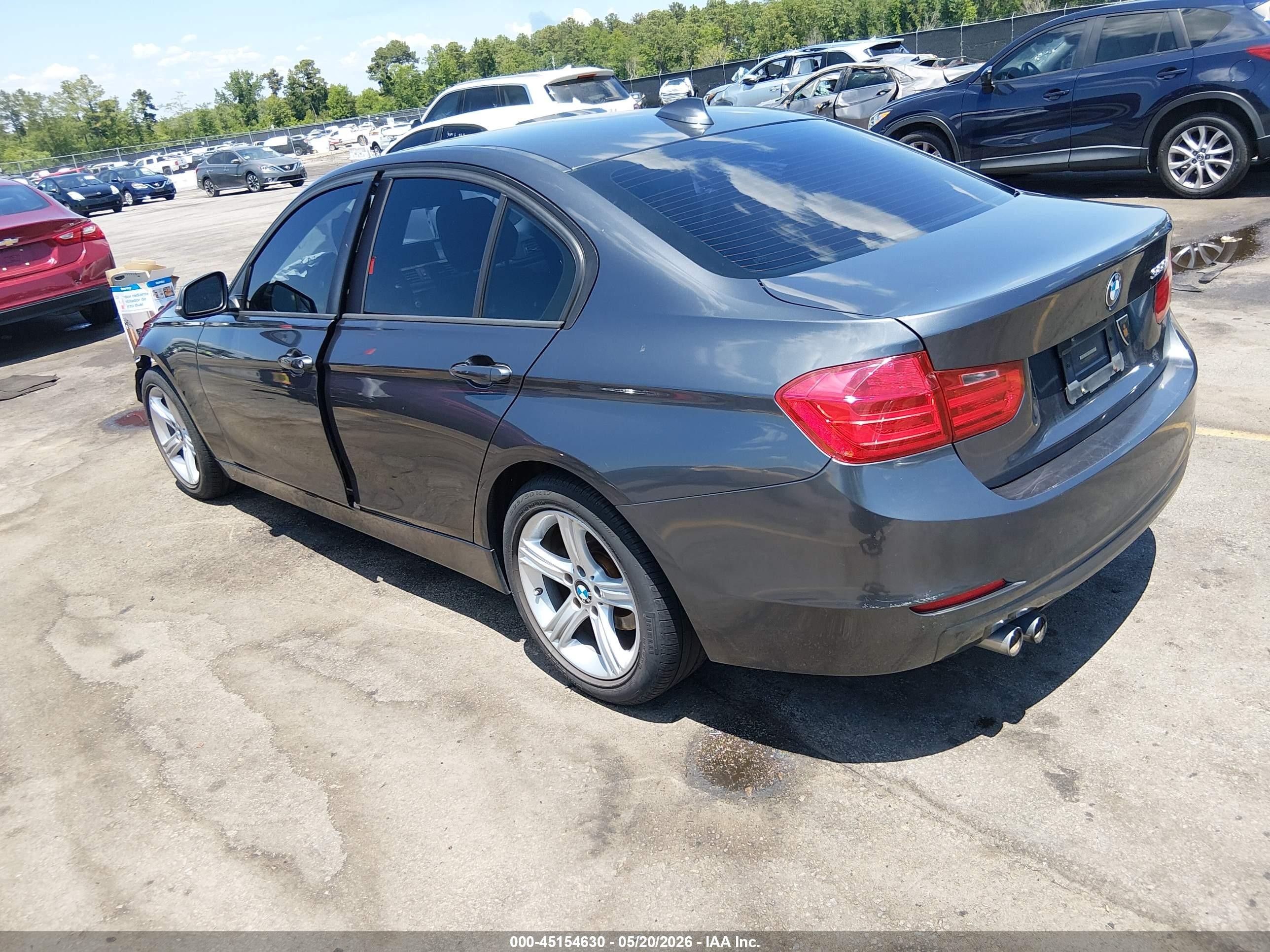 2013 Bmw 328i   Gray vin: WBA3A5G51DNP21491