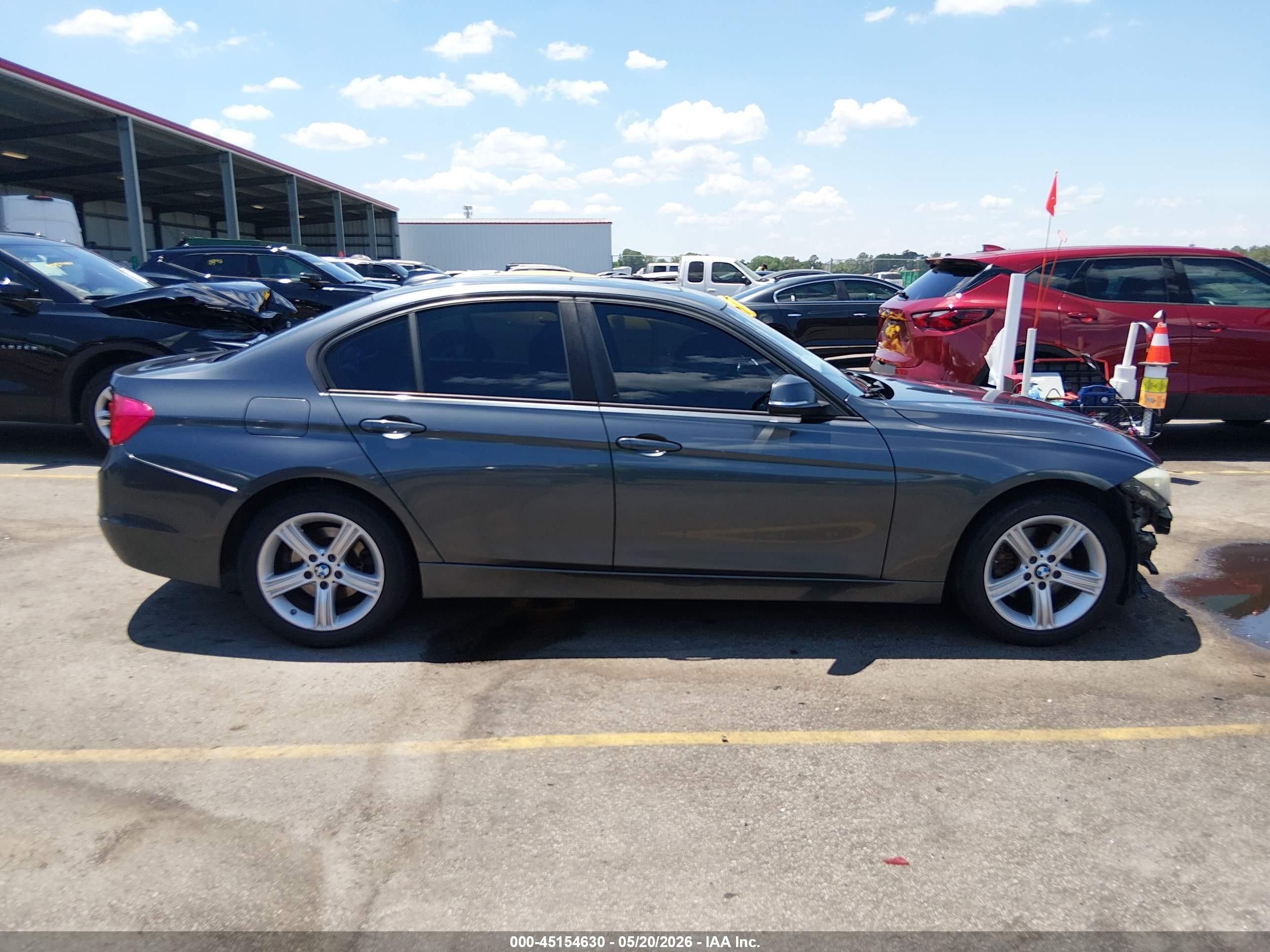 2013 Bmw 328i   Gray vin: WBA3A5G51DNP21491