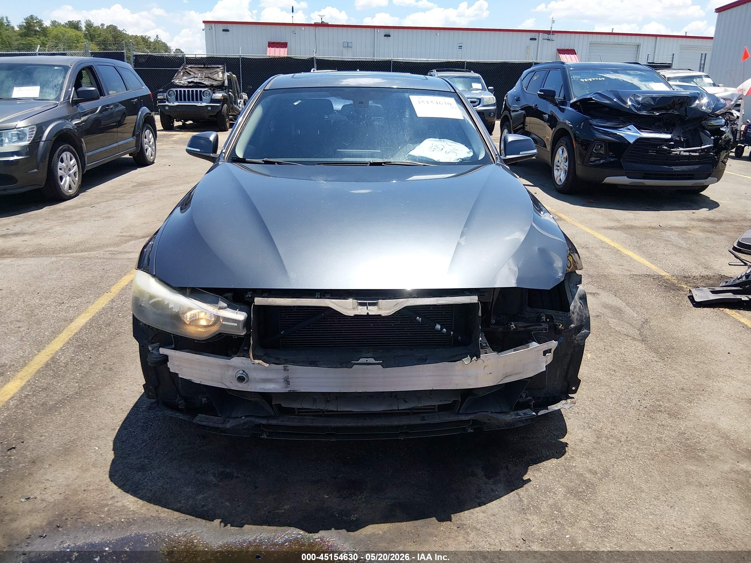 2013 Bmw 328i   Gray vin: WBA3A5G51DNP21491