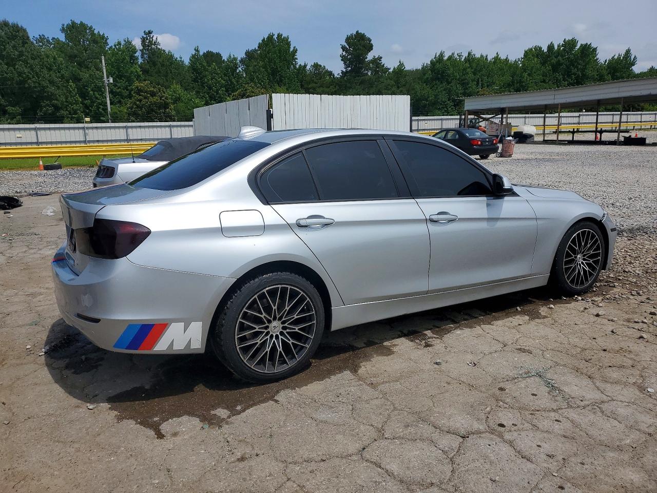 2013 Bmw 328 I Silver vin: WBA3A5G51DNP25850