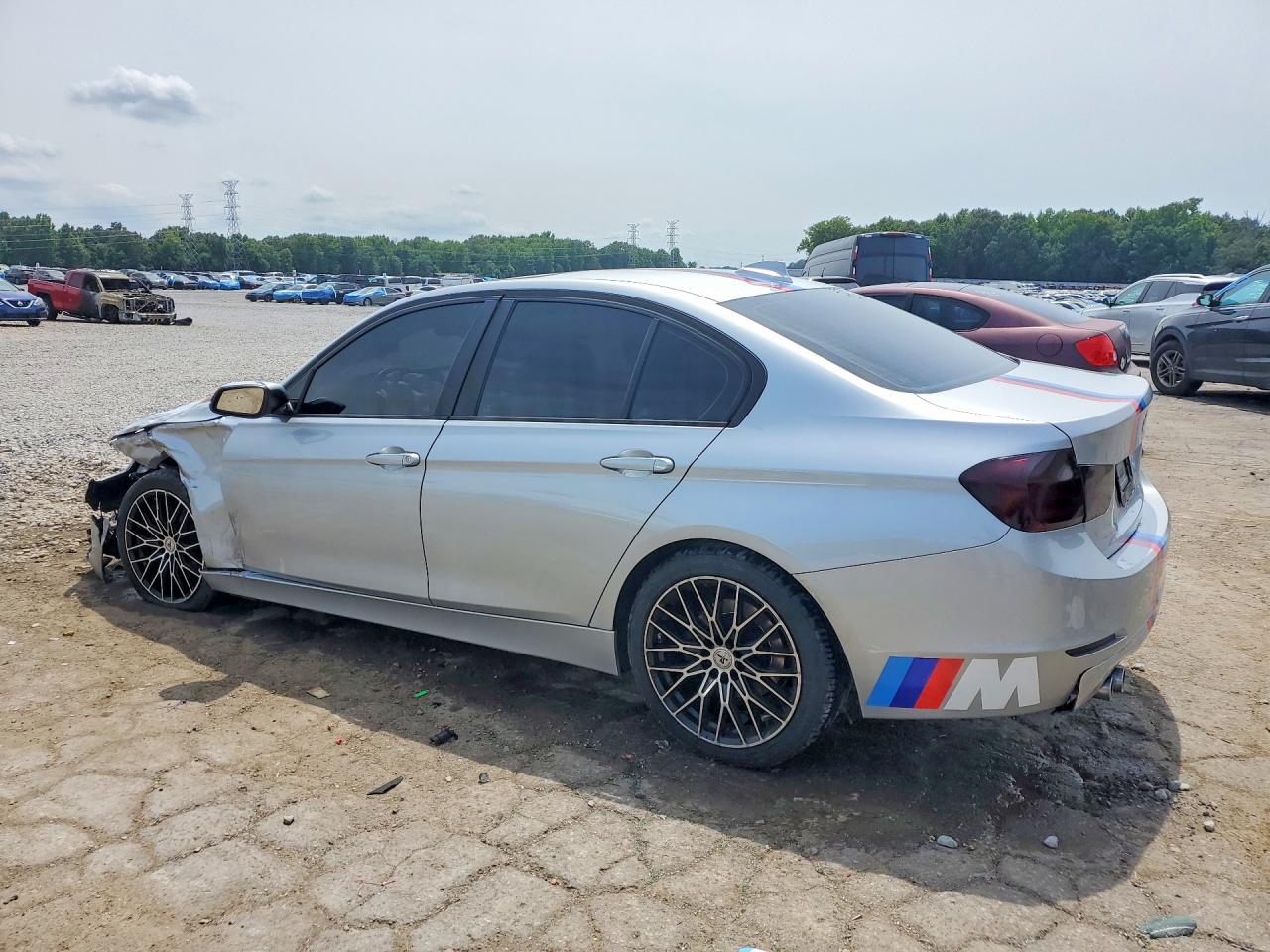 2013 Bmw 328 I Silver vin: WBA3A5G51DNP25850