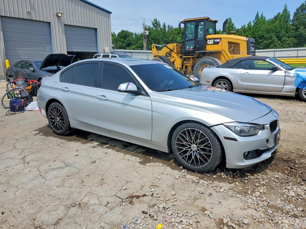 2013 Bmw 328 I Silver vin: WBA3A5G51DNP25850