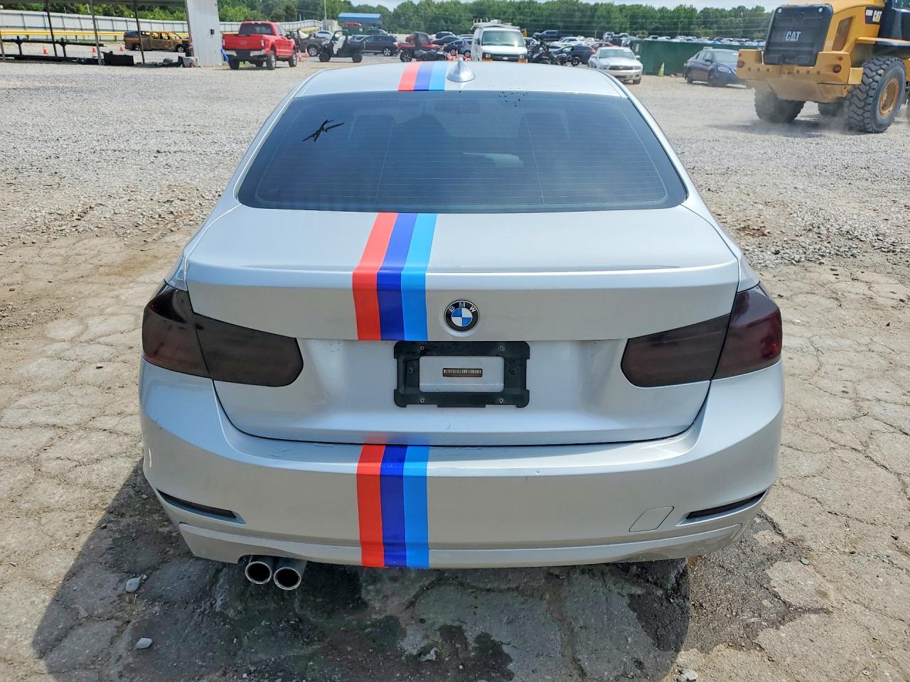 2013 Bmw 328 I Silver vin: WBA3A5G51DNP25850