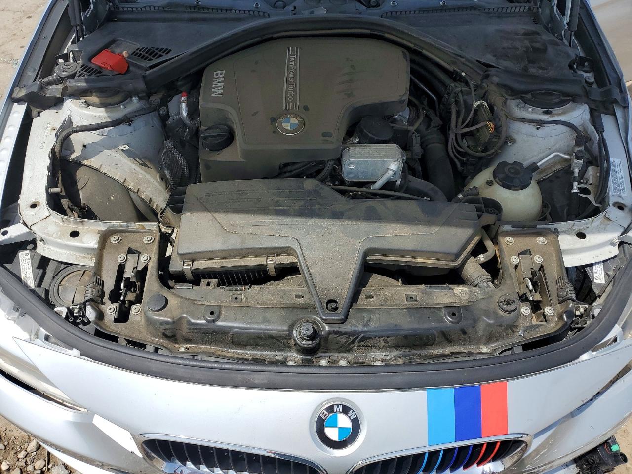 2013 Bmw 328 I Silver vin: WBA3A5G51DNP25850