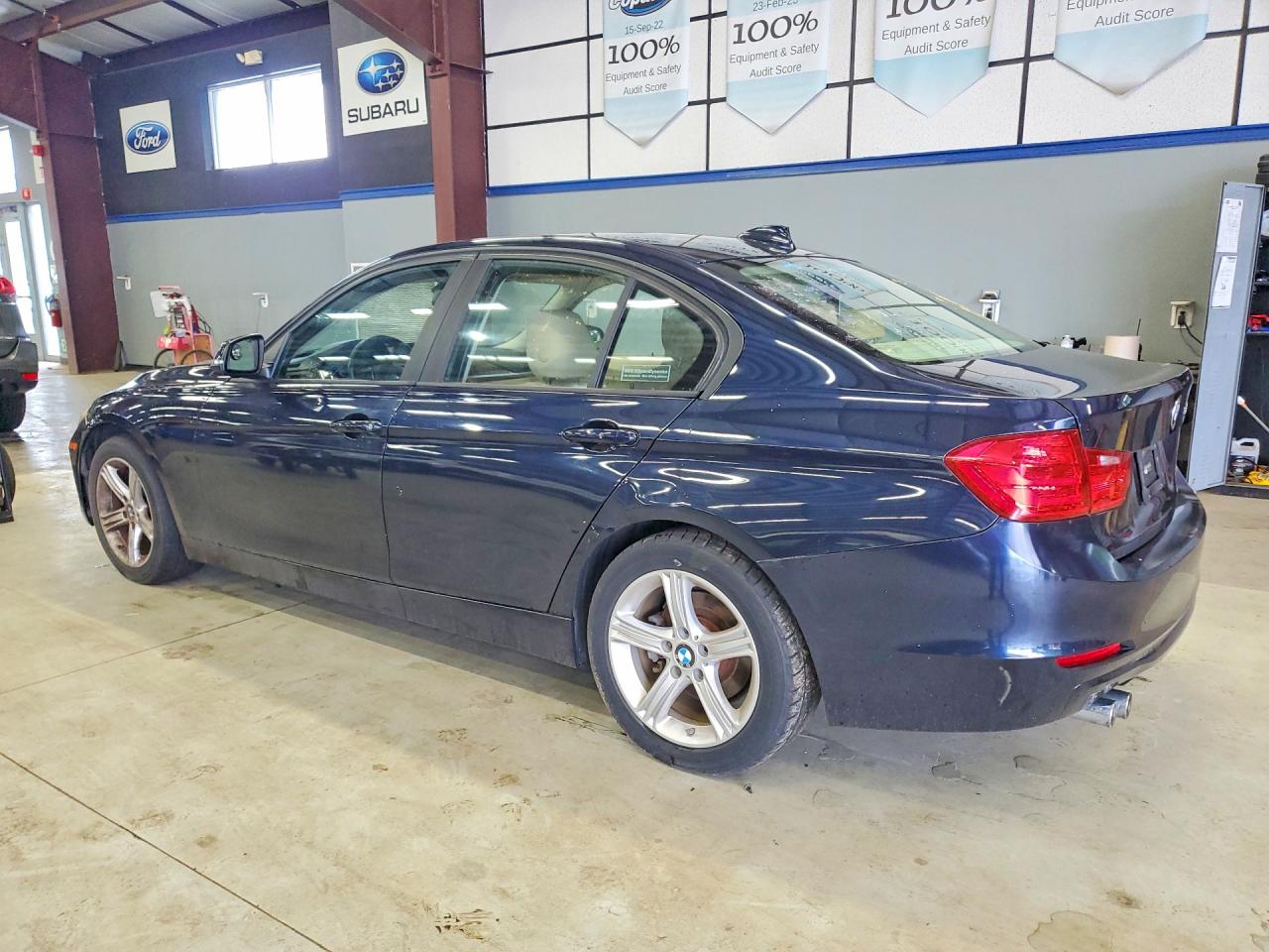2014 Bmw 328 I Blue vin: WBA3A5G51ENP27146