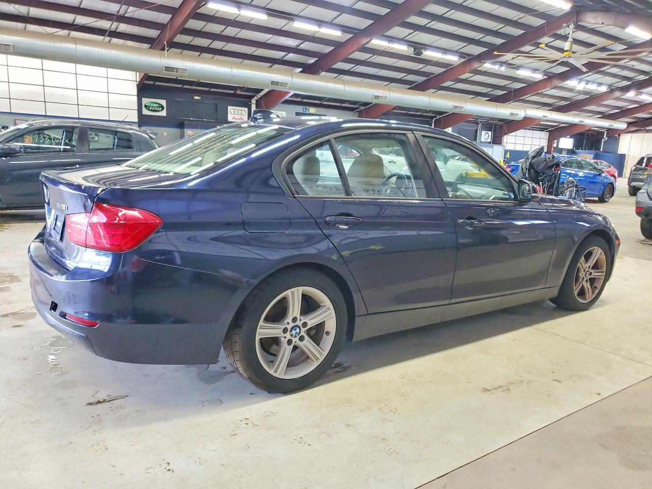 2014 Bmw 328 I Blue vin: WBA3A5G51ENP27146