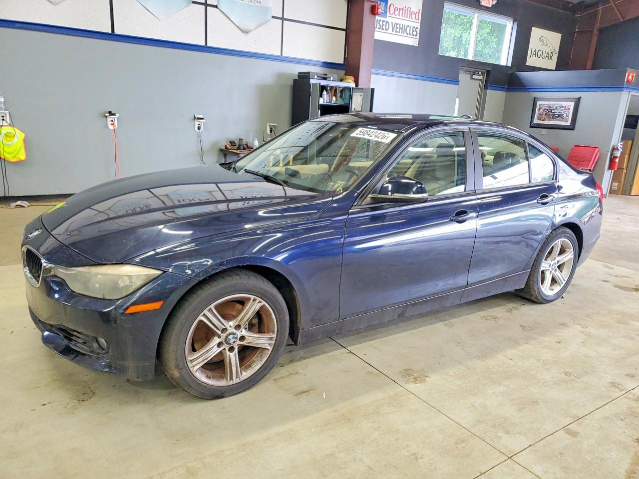 2014 Bmw 328 I Blue vin: WBA3A5G51ENP27146