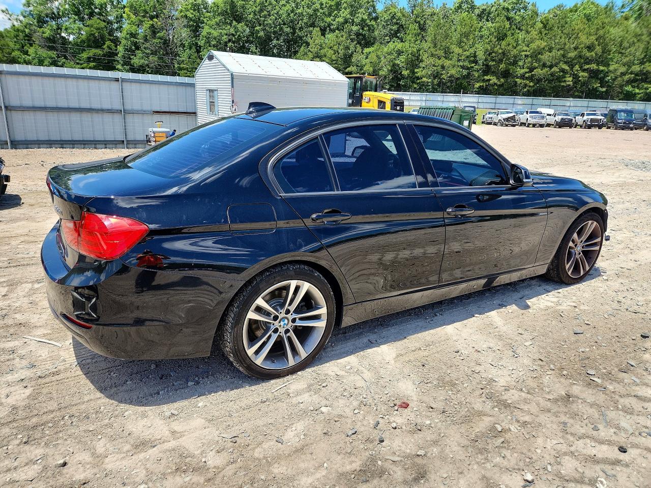 2014 Bmw 328 I Black vin: WBA3A5G51ENP27311