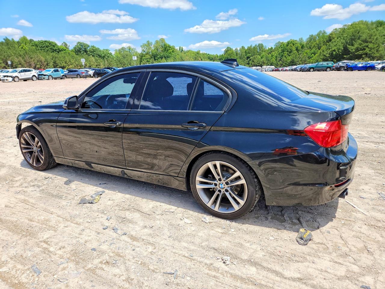 2014 Bmw 328 I Black vin: WBA3A5G51ENP27311