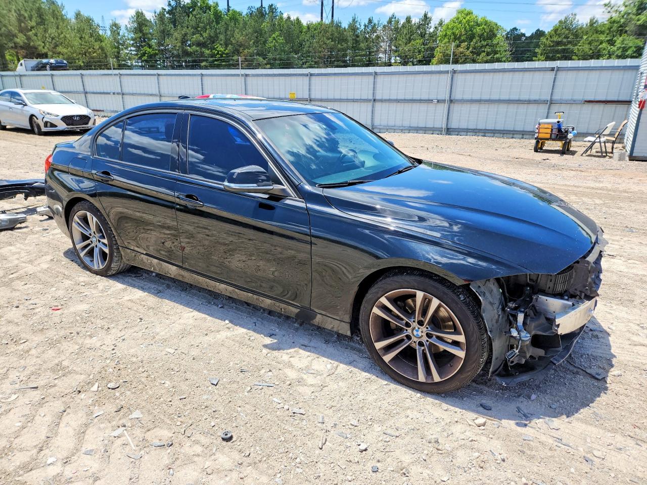 2014 Bmw 328 I Black vin: WBA3A5G51ENP27311
