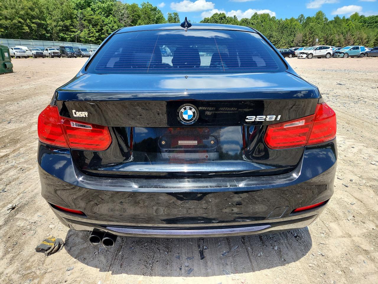 2014 Bmw 328 I Black vin: WBA3A5G51ENP27311
