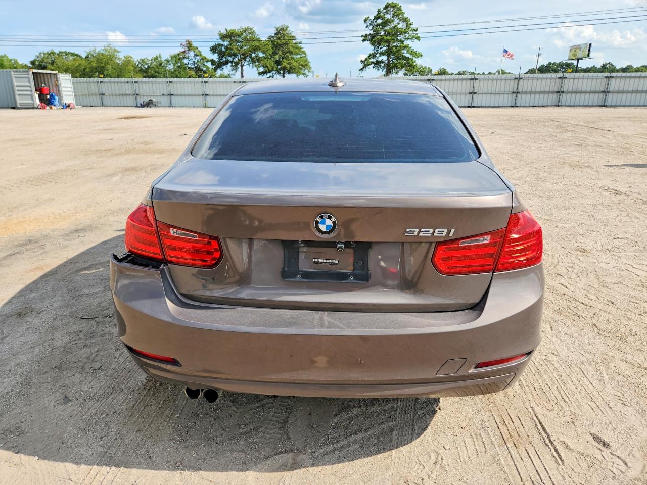 2014 Bmw 328 I Brown vin: WBA3A5G51ENP28524