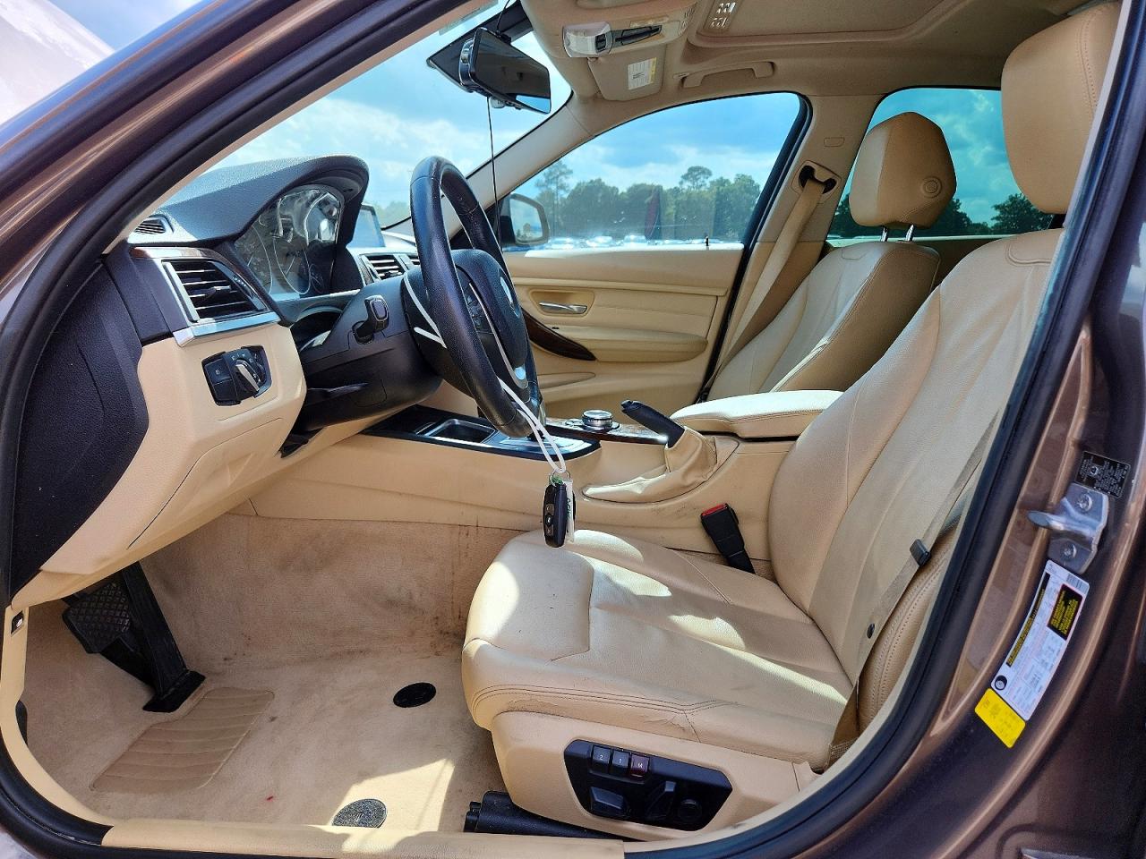 2014 Bmw 328 I Brown vin: WBA3A5G51ENP28524