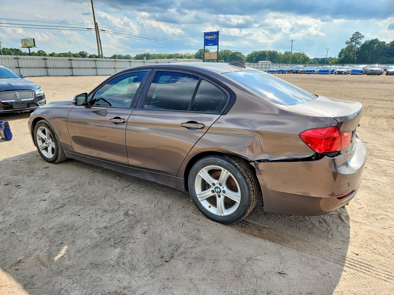 2014 Bmw 328 I Brown vin: WBA3A5G51ENP28524