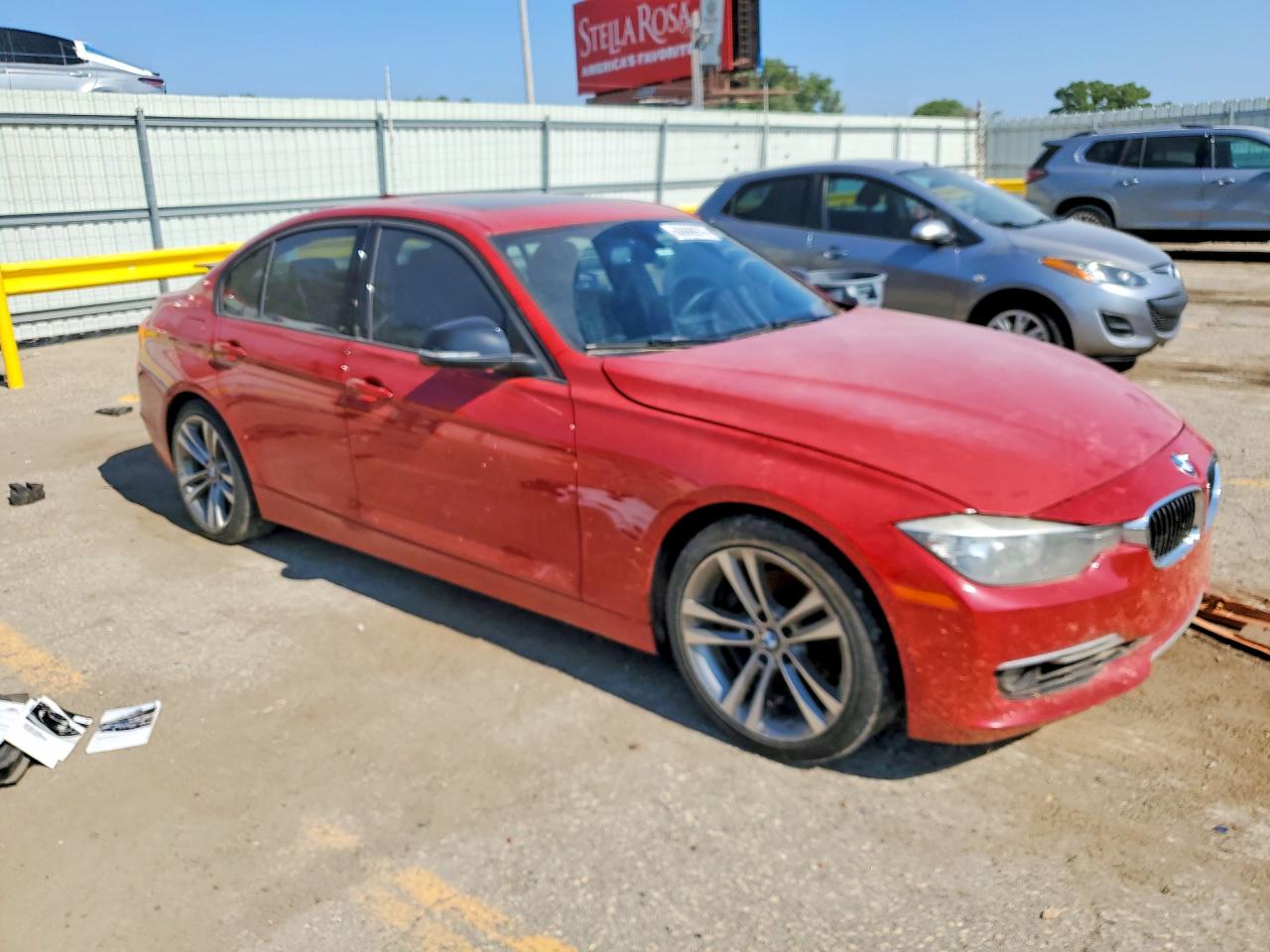 2014 Bmw 328 I Red vin: WBA3A5G51ENP29088