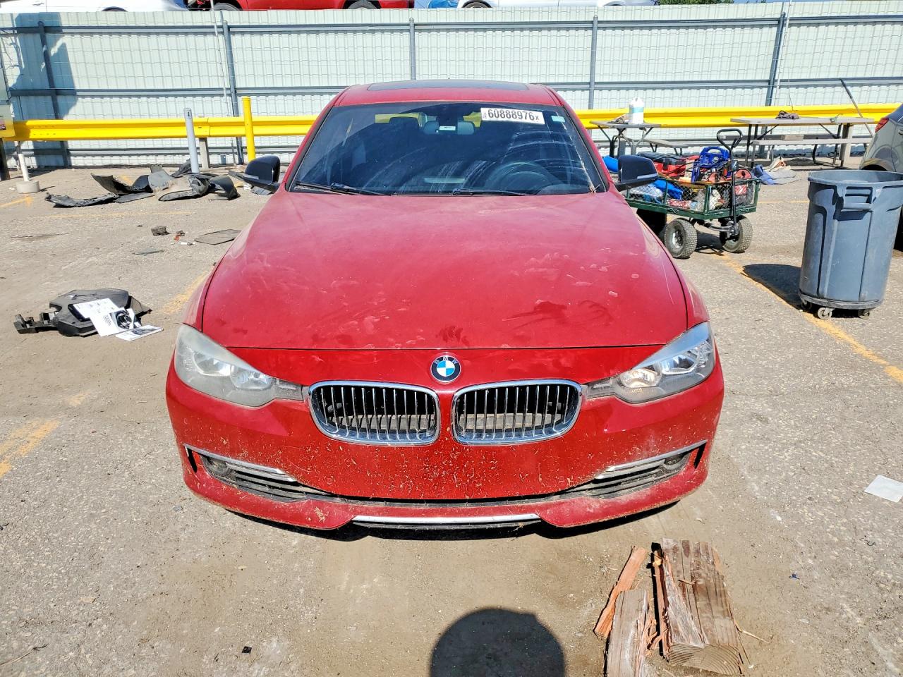 2014 Bmw 328 I Red vin: WBA3A5G51ENP29088