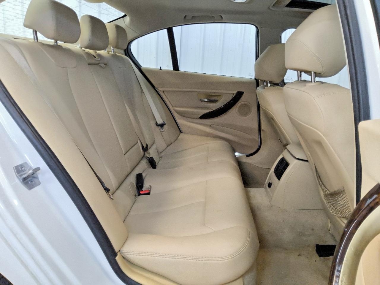 2014 Bmw 328 I White vin: WBA3A5G51ENP30726