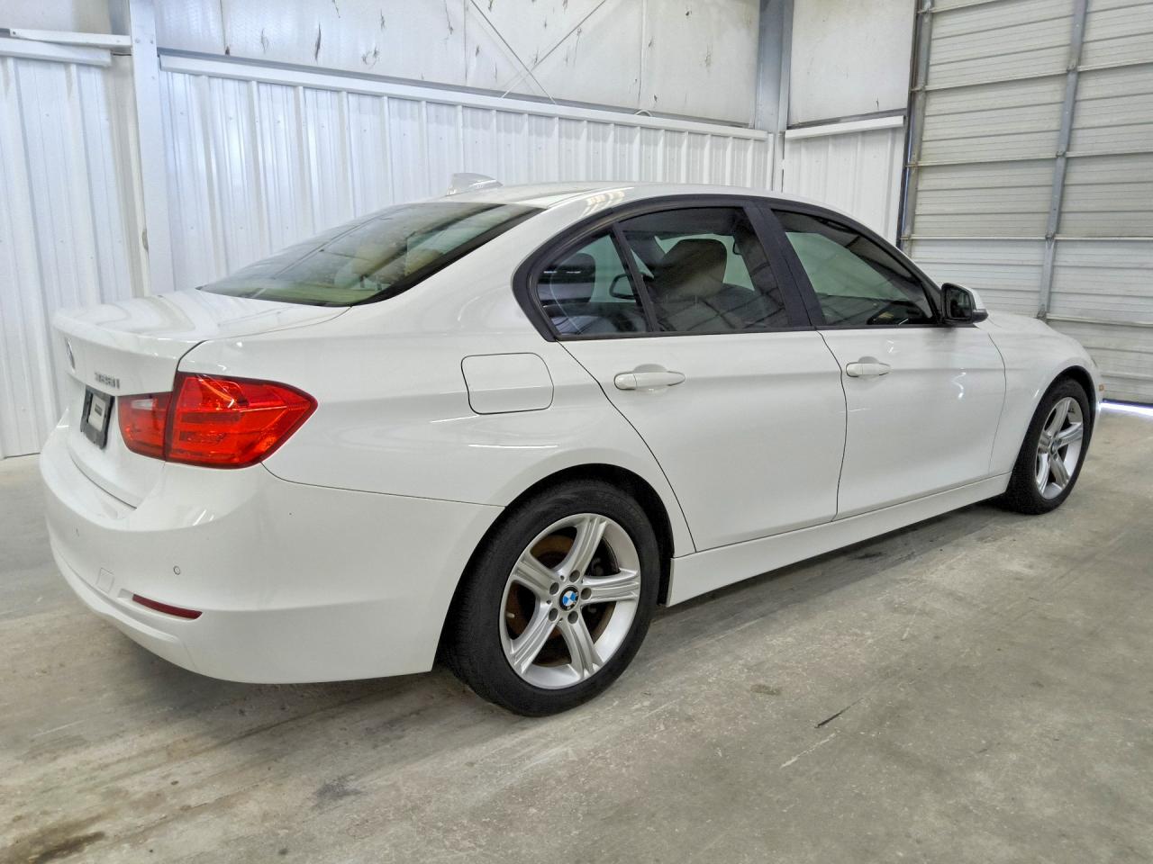 2014 Bmw 328 I White vin: WBA3A5G51ENP30726